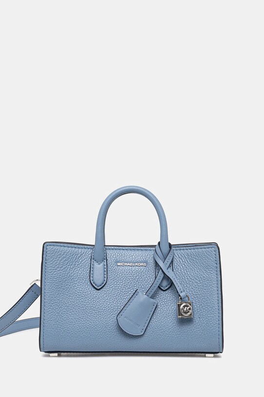 MICHAEL Michael Kors poseta de piele uni albastru 32F4SETC0L