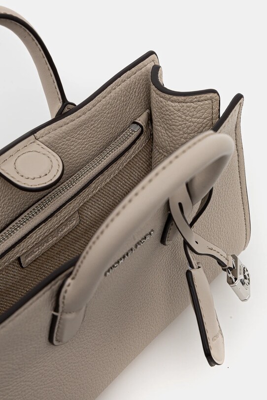 Шкіряна сумочка MICHAEL Michael Kors 32F4SETC0L бежевий