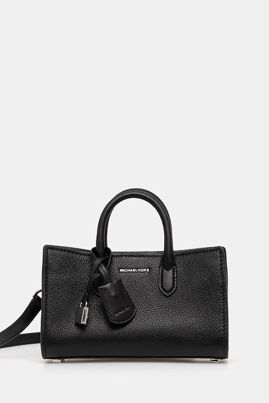 MICHAEL Michael Kors torebka skórzana skóra licowa czarny 32F4SETC0L