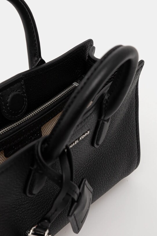 MICHAEL Michael Kors poseta de piele 32F4SETC0L negru