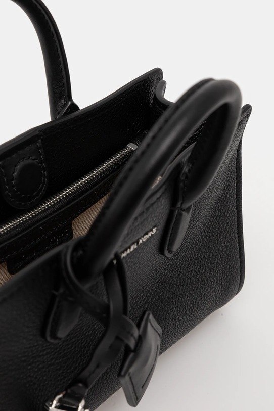 MICHAEL Michael Kors torebka skórzana 32F4SETC0L czarny