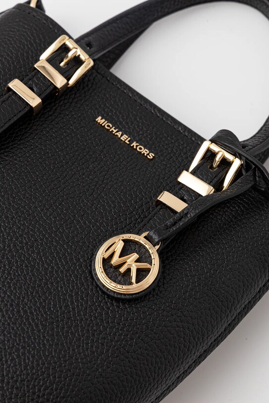 Δερμάτινη τσάντα MICHAEL Michael Kors μαύρο 32S5GQNC0L