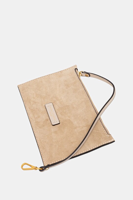 Gianni Chiarini torebka zamszowa AURORA beżowy BS.11266.CMLSR