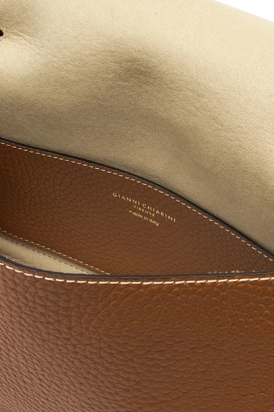 Kožená kabelka Gianni Chiarini NICOLE BS.11336.TKL.NAETN hnědá
