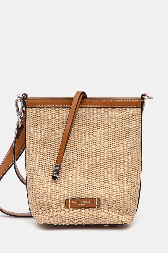 Gianni Chiarini torebka VANESSA nie mieści A4 beżowy BS.11385.CST.DNM
