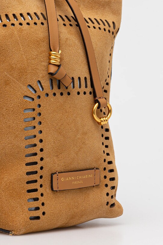 Замшева сумочка Gianni Chiarini VANESSA коричневий BS.11395.CMLSR