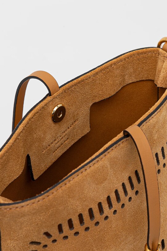 Gianni Chiarini borsa in pelle scamosciata VANESSA BS.11395.CMLSR marrone