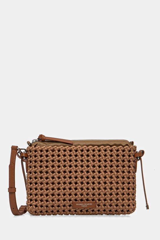 Gianni Chiarini torebka FIORE nie mieści A4 brązowy BS.11565.WVNG
