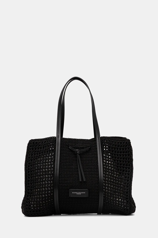 Kabelka Gianni Chiarini VICTORIA zmestí A4 čierna BS.11582.SMCRH