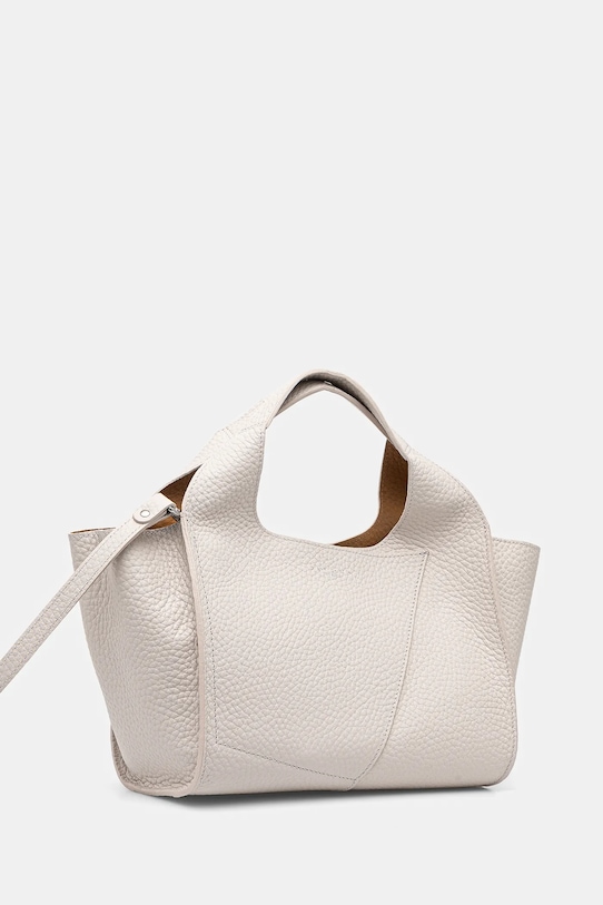 Akcesoria Gianni Chiarini torebka skórzana EUFORIA BS.9554.RNGDBL beżowy