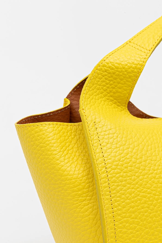 Шкіряна сумочка Gianni Chiarini EUFORIA жовтий BS.9554.RNGDBL