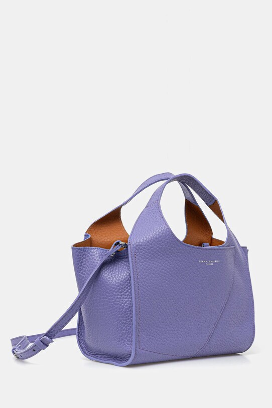 Δερμάτινη τσάντα Gianni Chiarini EUFORIA BS.9554.RNGDBL μωβ SS25