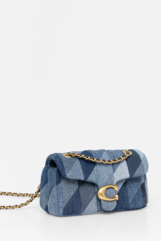 Džínová taška Coach Tabby CAM93 modrá SS25
