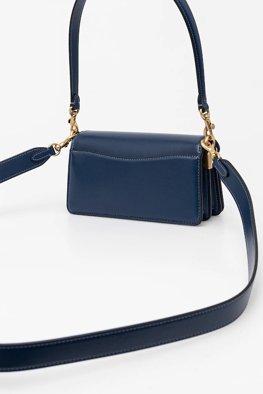 Аксесуари Шкіряна сумочка Coach Tabby CAM87 темно-синій