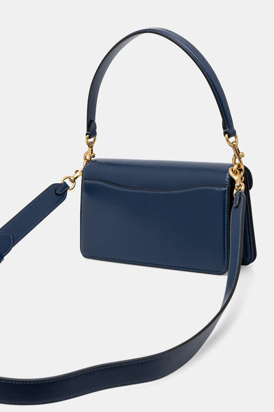Accesorii Coach geantă de piele Tabby CAM81 bleumarin