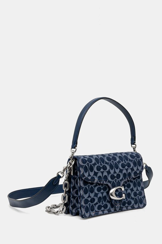 Coach torebka jeansowa Tabby CAN15 granatowy SS25