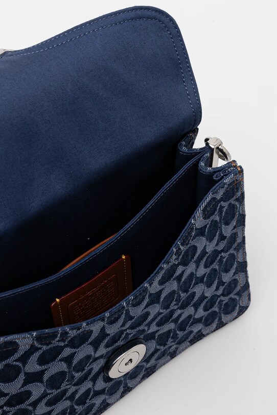 Coach torebka jeansowa Tabby CAN15 granatowy