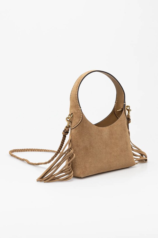 Τσάντα σουέτ Coach Brooklyn CAL96 πράσινο SS25
