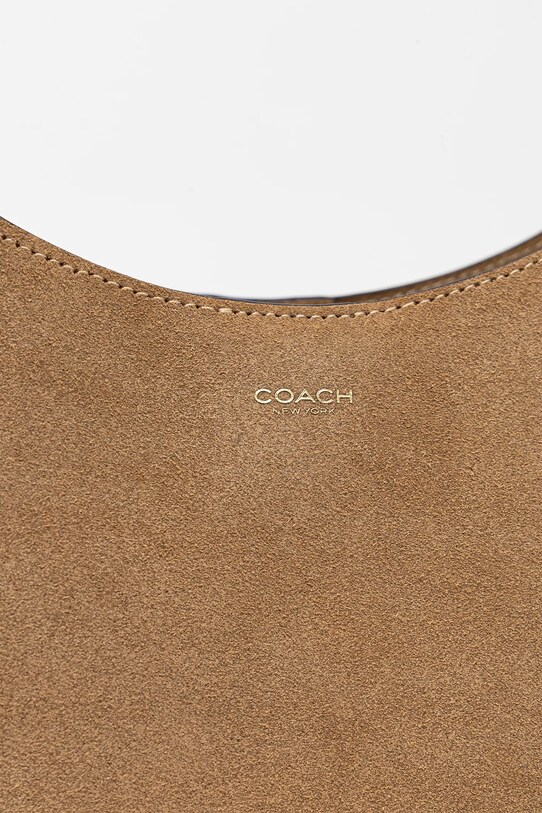 Τσάντα σουέτ Coach Brooklyn CAL96 πράσινο