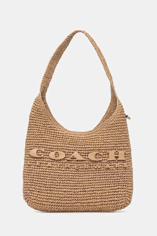 Coach torebka Brooklyn nie mieści A4 beżowy CAL97