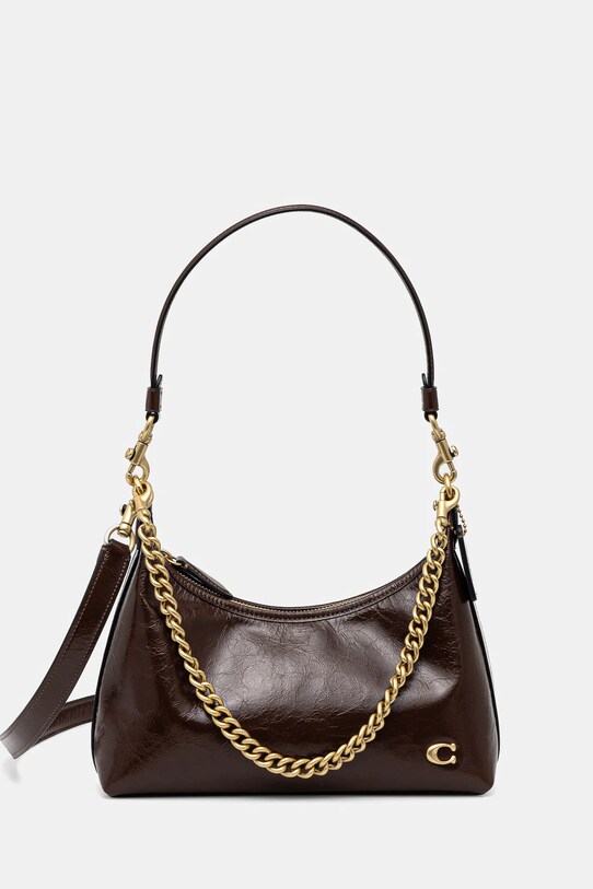 Coach geantă de piele Juliet uni maro CAD75