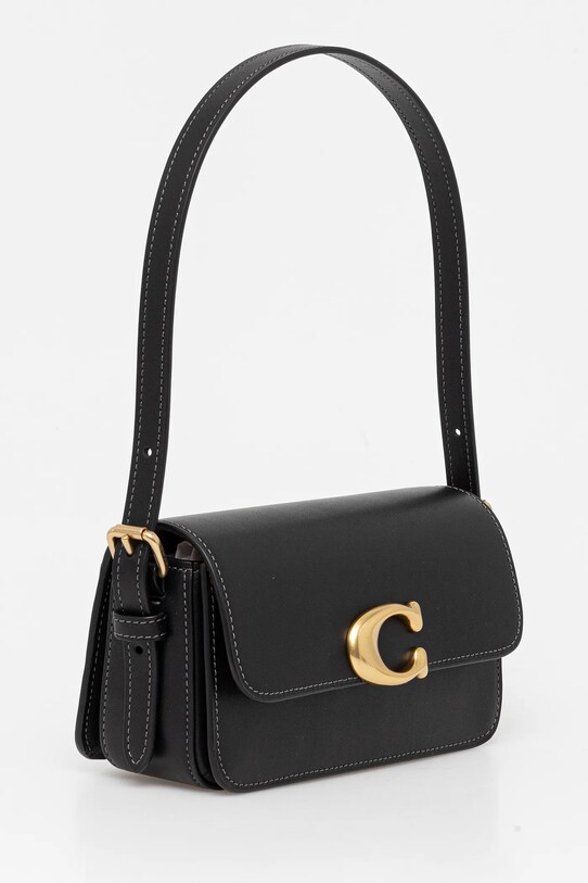 Кожаная сумочка Coach Zoe CAM18 чёрный SS25