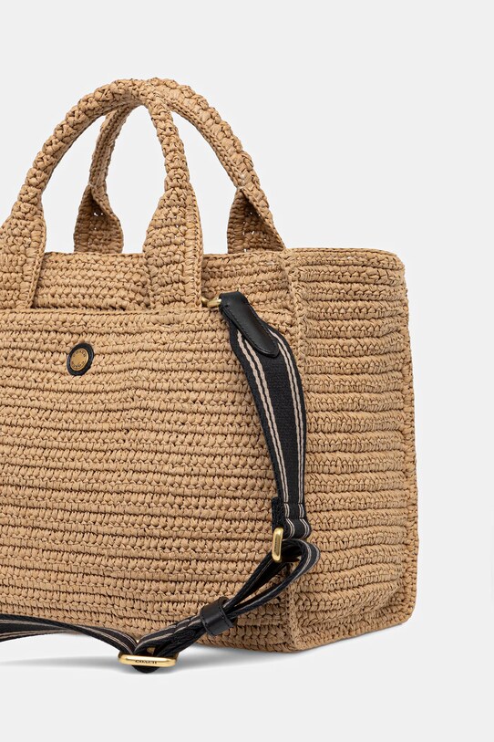 Akcesoria Coach torebka CAM71 beżowy