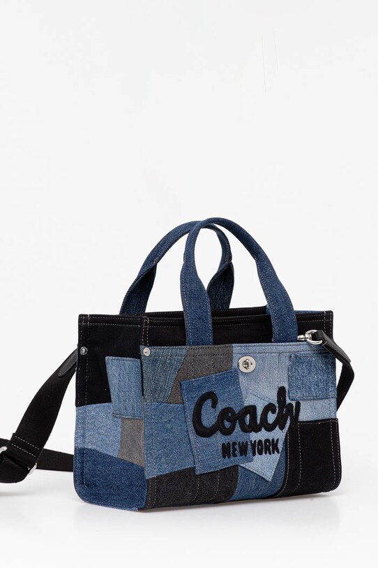 Coach torebka jeansowa CAM63 niebieski SS25