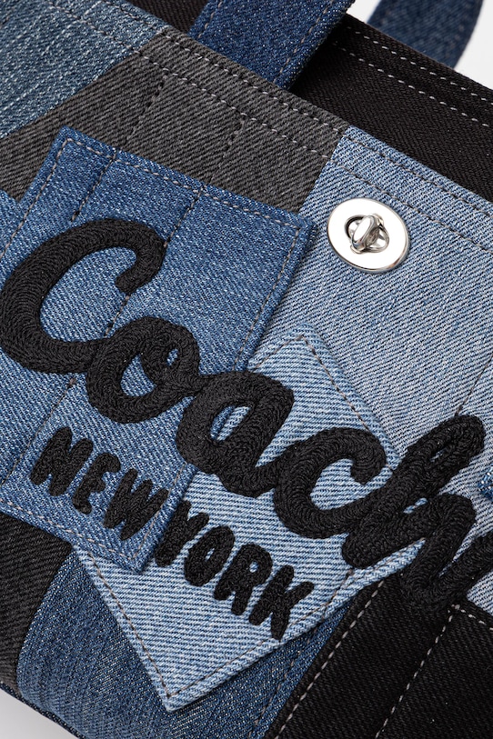 Coach geantă de blugi albastru CAM63