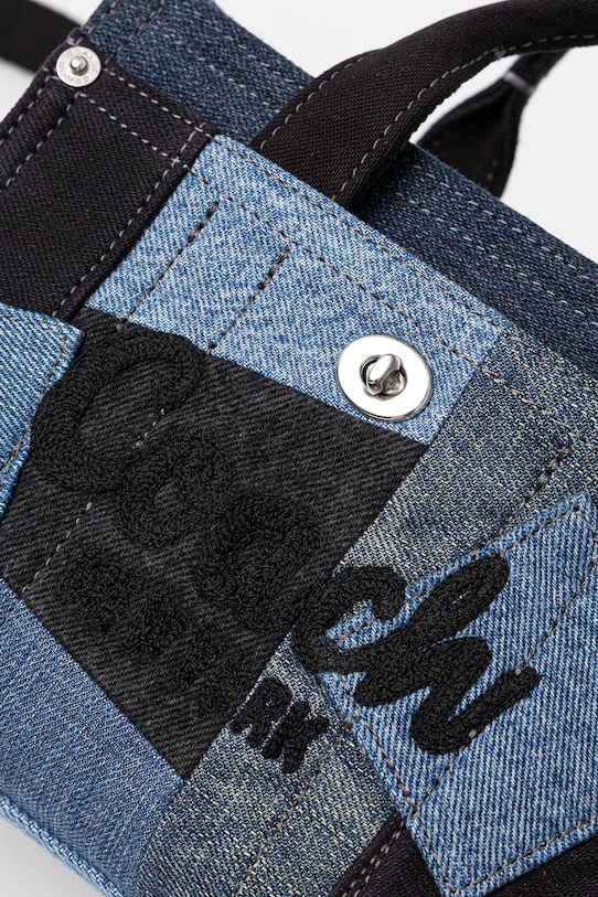 Джинсовая сумка Coach голубой CAO32