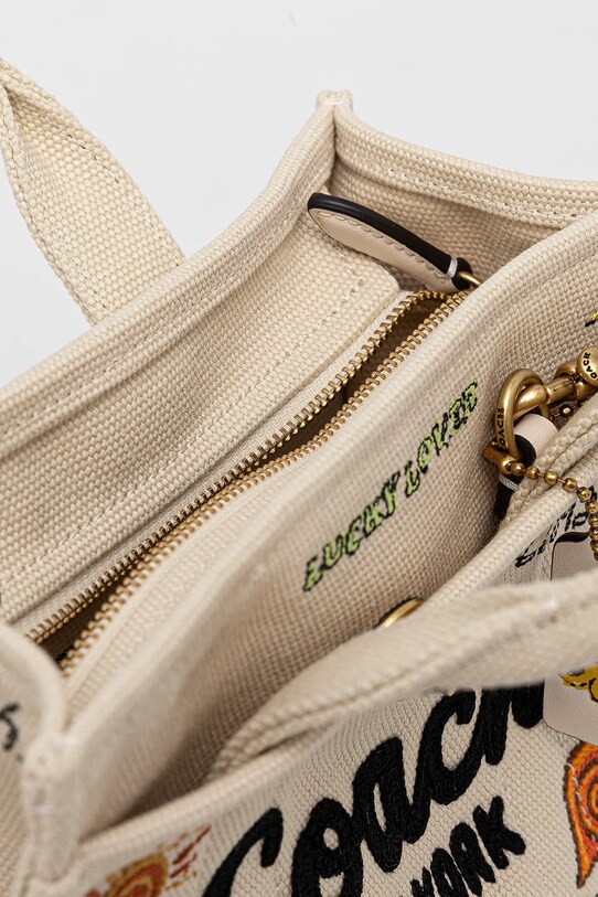 Чанта Coach CAN75 бежов
