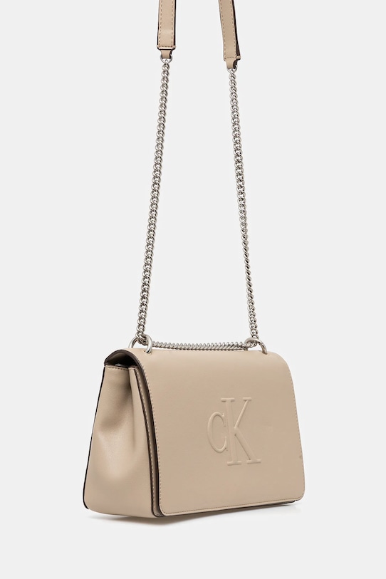 Calvin Klein Jeans torebka LV04K3035G beżowy SS25