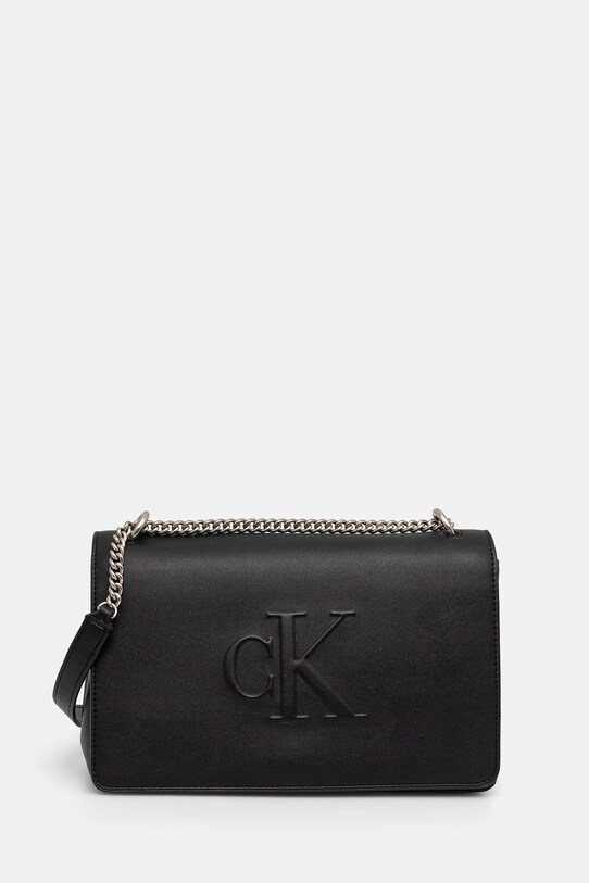 Чанта Calvin Klein Jeans изкуствен черен LV04K3035G