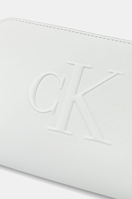 Τσάντα Calvin Klein Jeans τιρκουάζ LV04K3036G