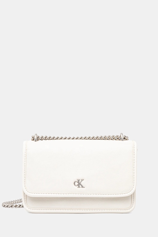 Calvin Klein Jeans torebka nie mieści A4 beżowy LV04K3085G