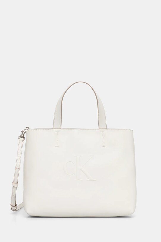 Calvin Klein Jeans poșetă uni bej LV04K3111G