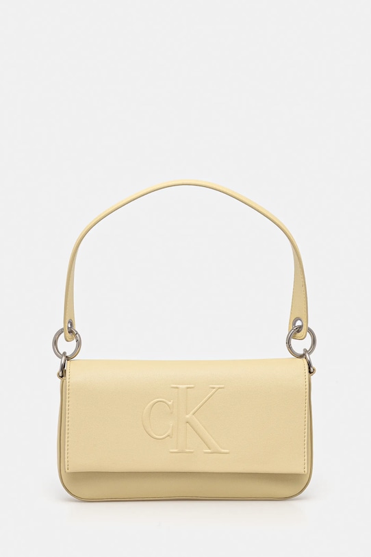 Kabelka Calvin Klein Jeans žlutá LV04K3148G