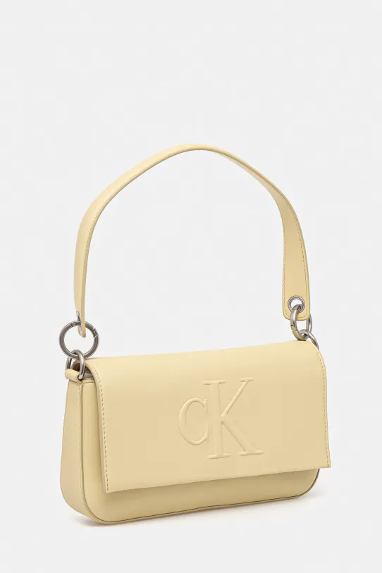 Calvin Klein Jeans torebka LV04K3148G żółty SS25