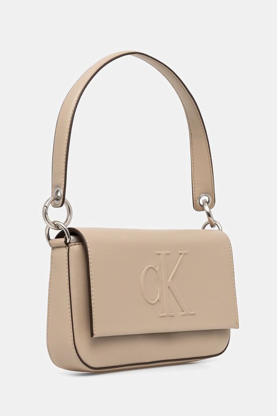 Τσάντα Calvin Klein Jeans LV04K3148G μπεζ SS25