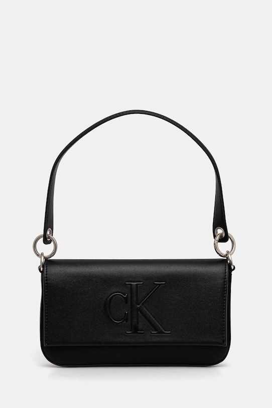 Torba Calvin Klein Jeans bez uzorka crna LV04K3148G