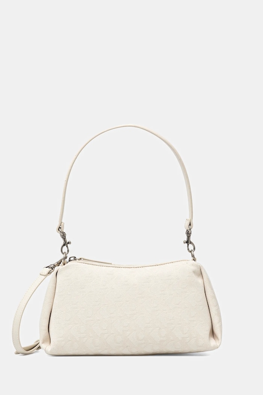 Τσάντα Calvin Klein Jeans υφασμάτινο μπεζ LV04K3142G