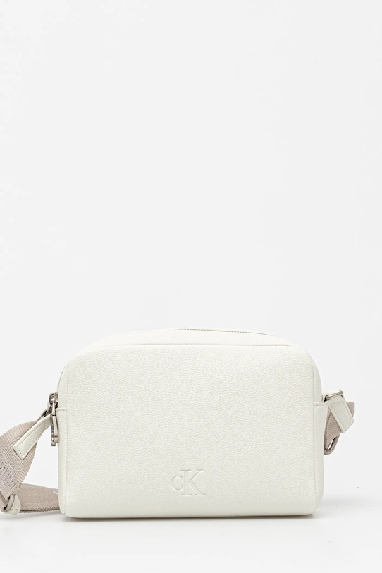 Torba Calvin Klein Jeans bez uzorka bež LV04K3124G