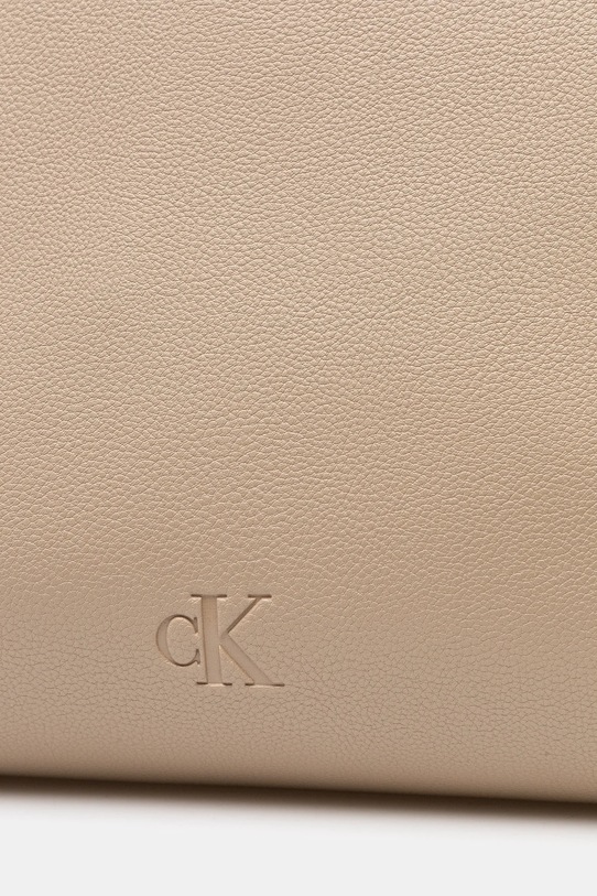 Kabelka Calvin Klein Jeans béžová LV04K3132G