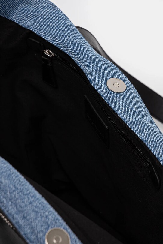 Karl Lagerfeld Jeans torebka jeansowa A2W50029 niebieski