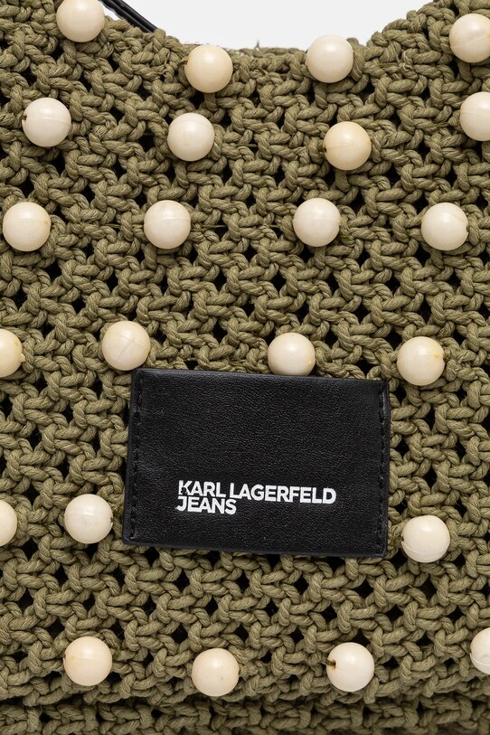 Чанта Karl Lagerfeld Jeans зелен A2W30110