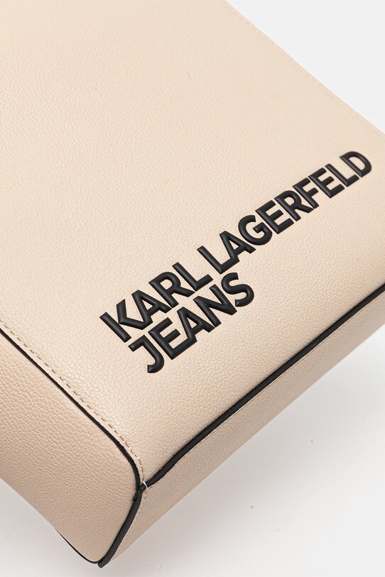 Kabelka Karl Lagerfeld Jeans béžová A2W30146