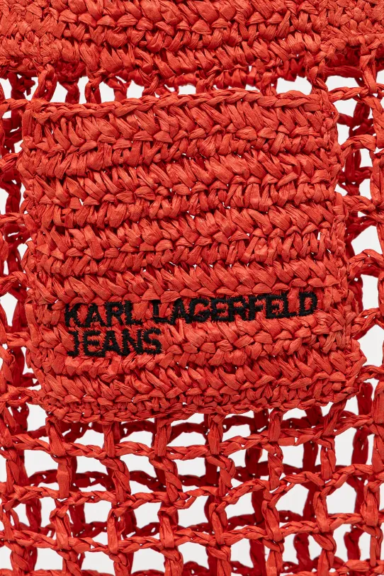 Karl Lagerfeld Jeans geanta de plaja rosu A2W50008