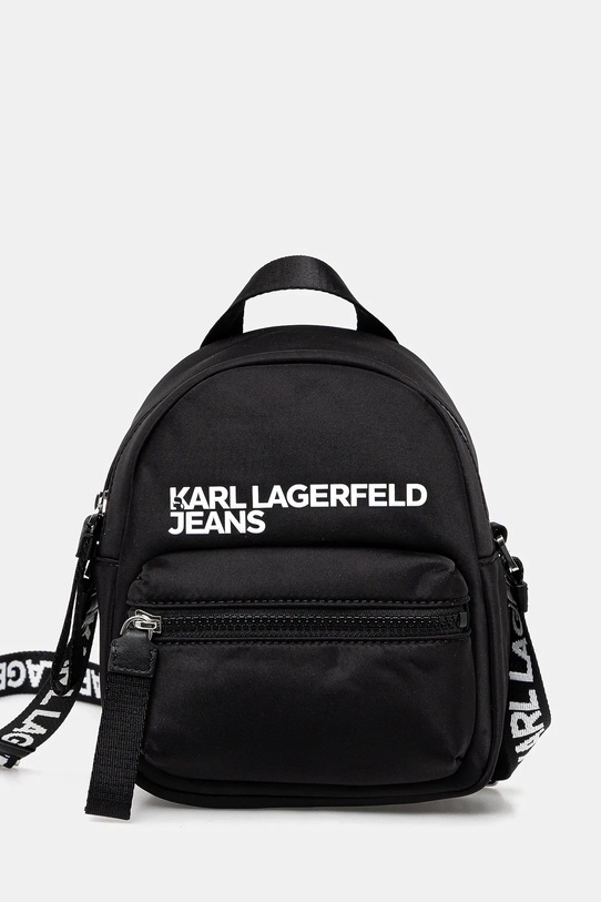 Karl Lagerfeld Jeans torebka nie mieści A4 czarny A2W30089