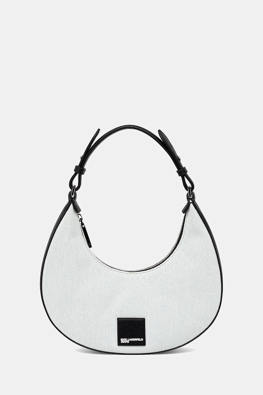 Kabelka Karl Lagerfeld Jeans textilný modrá A2W30211