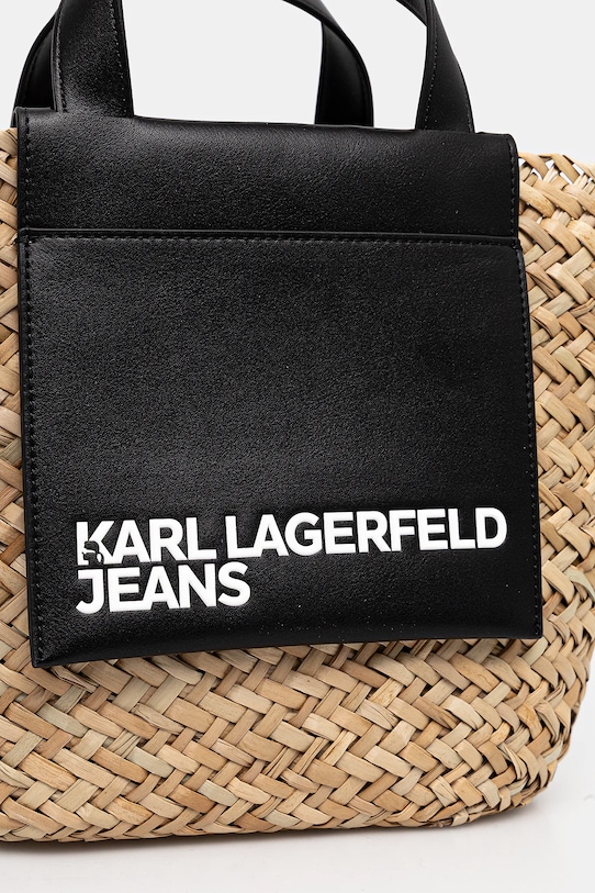 Kabelka Karl Lagerfeld Jeans béžová A2W50011